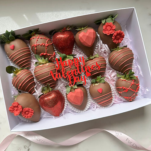 Milk Chocolate Strawberries