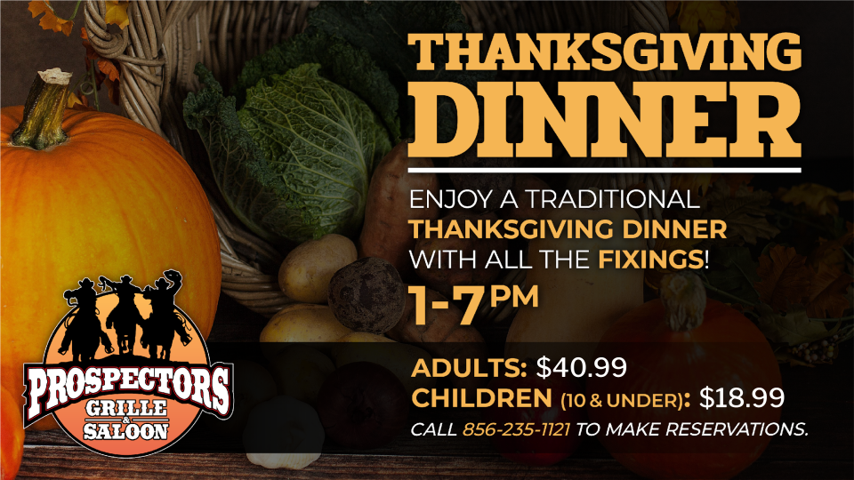THANKSGIVING BUFFET