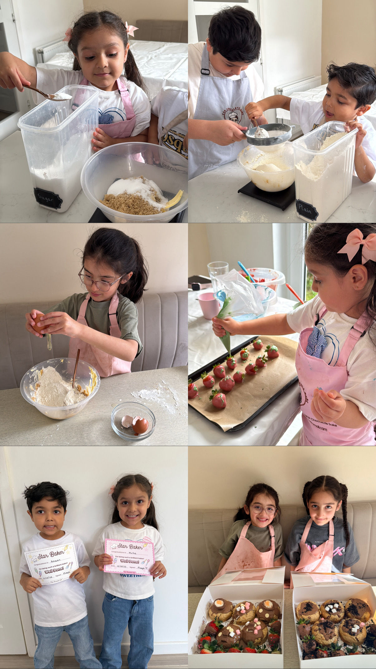 Sunday 19th of April (2 - 3:15pm) - Loaded Cookie Pies & Choc. Strawbs