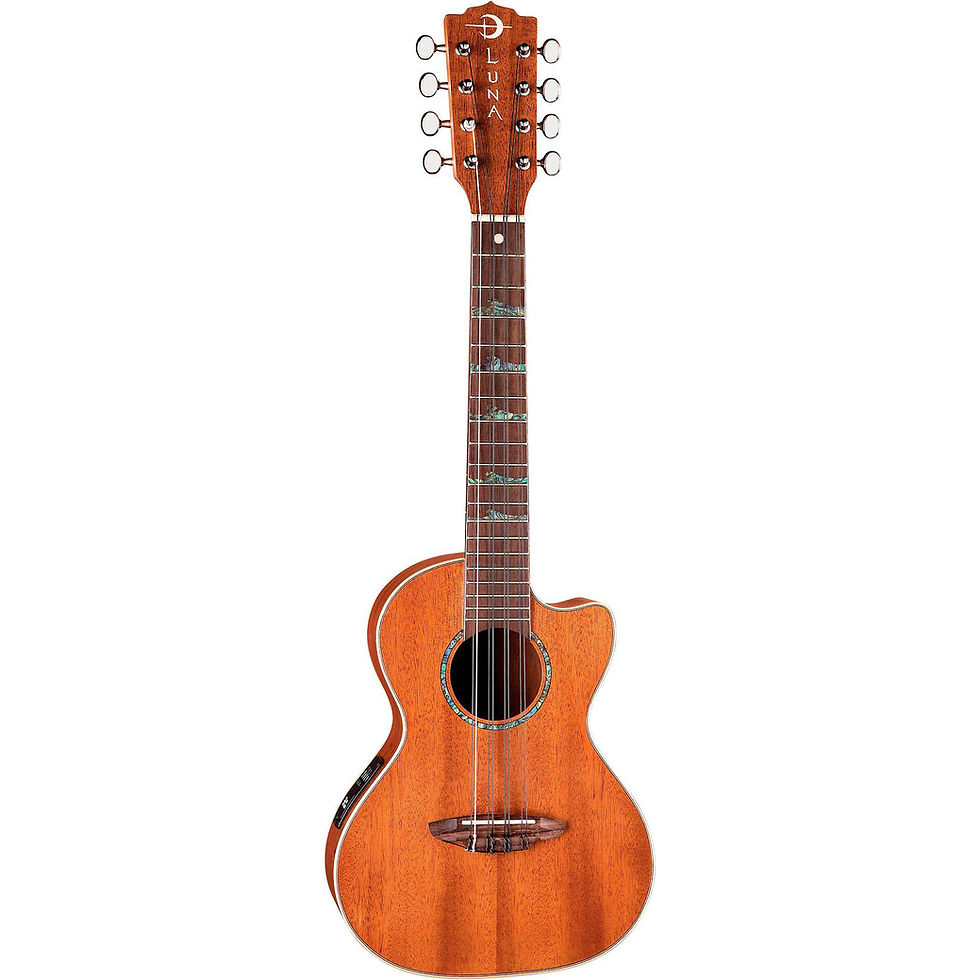 UKE-HTT8 High Tide Tenor 8 String : Luna