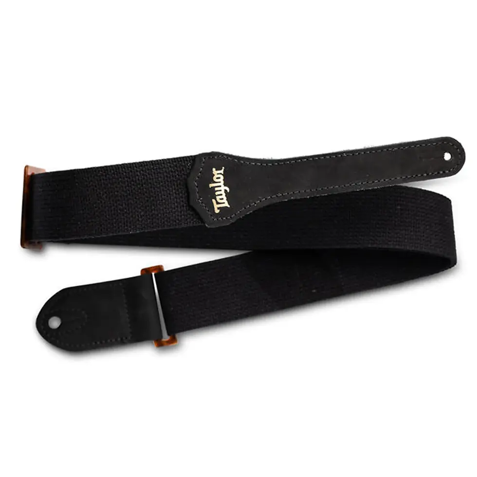4013-20 GS Mini Black Cotton Strap : Taylor
