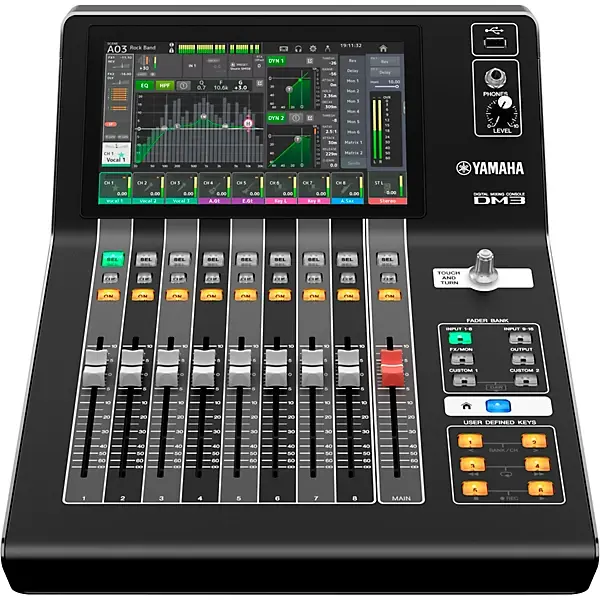 DM3S Professional 22-Channel Ultracompact Digital Mixer : Yamaha