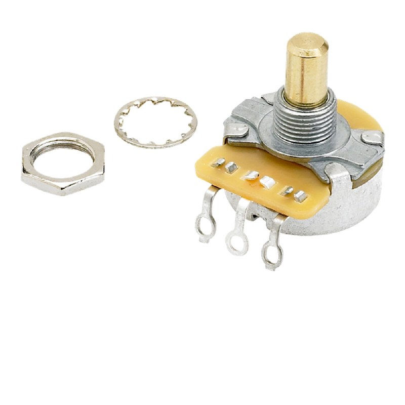 099-0831-000 T/V 250K Potentiometer Solid Shaft : Fender
