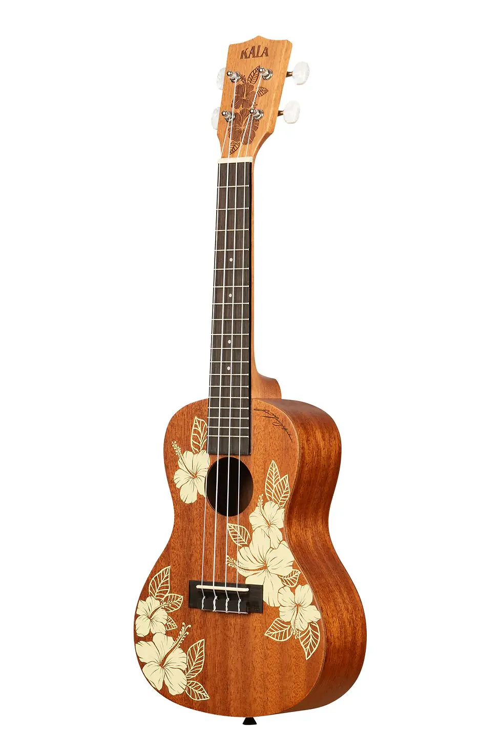 Thumbnail: KA-HIBISCUS-C Hibiscus Mahogany Concert Ukulele : Kala Ukulele