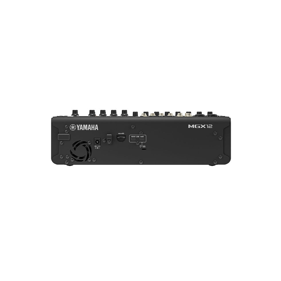 Thumbnail: MGX12 18-Channel Digital Mixing Console - Black : Yamaha