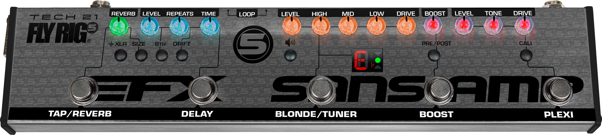 Fly Rig 5 v2 Multi-effects Pedal : Tech 21