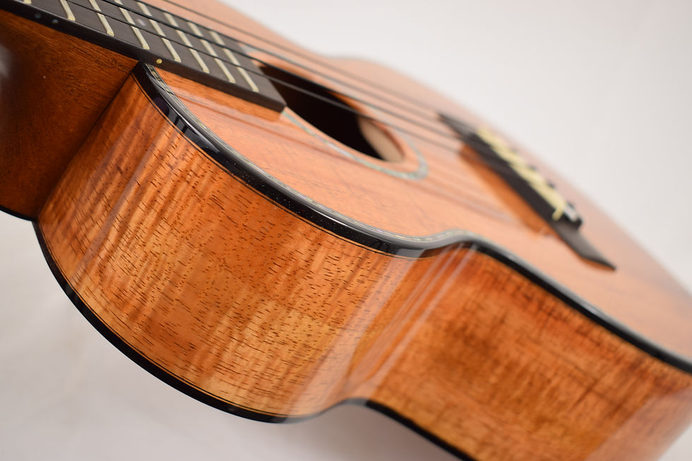 Thumbnail: Kamaka HF-3D2i : Premium Koa Slothead Tenor Ukulele