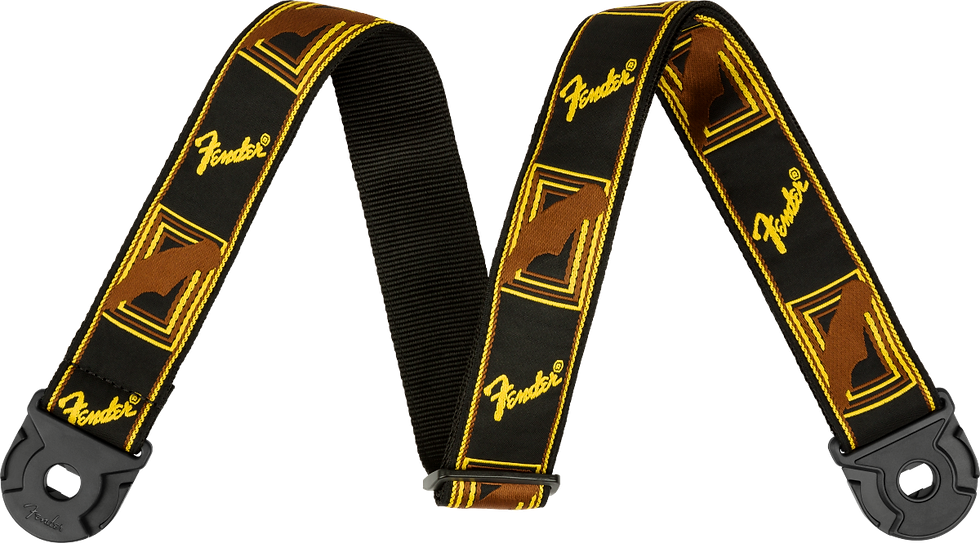 099-0629-001 Quickgrip Secure Strap Monogramm Strap : Fender