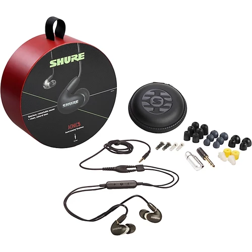 SE53BABK+UNI AONIC 5 Sound Isolating Earphones : Shure | Bounty Music SE53BABK+UNI AONIC 5 Sound Isolating Earphones : Shure | Bounty Music