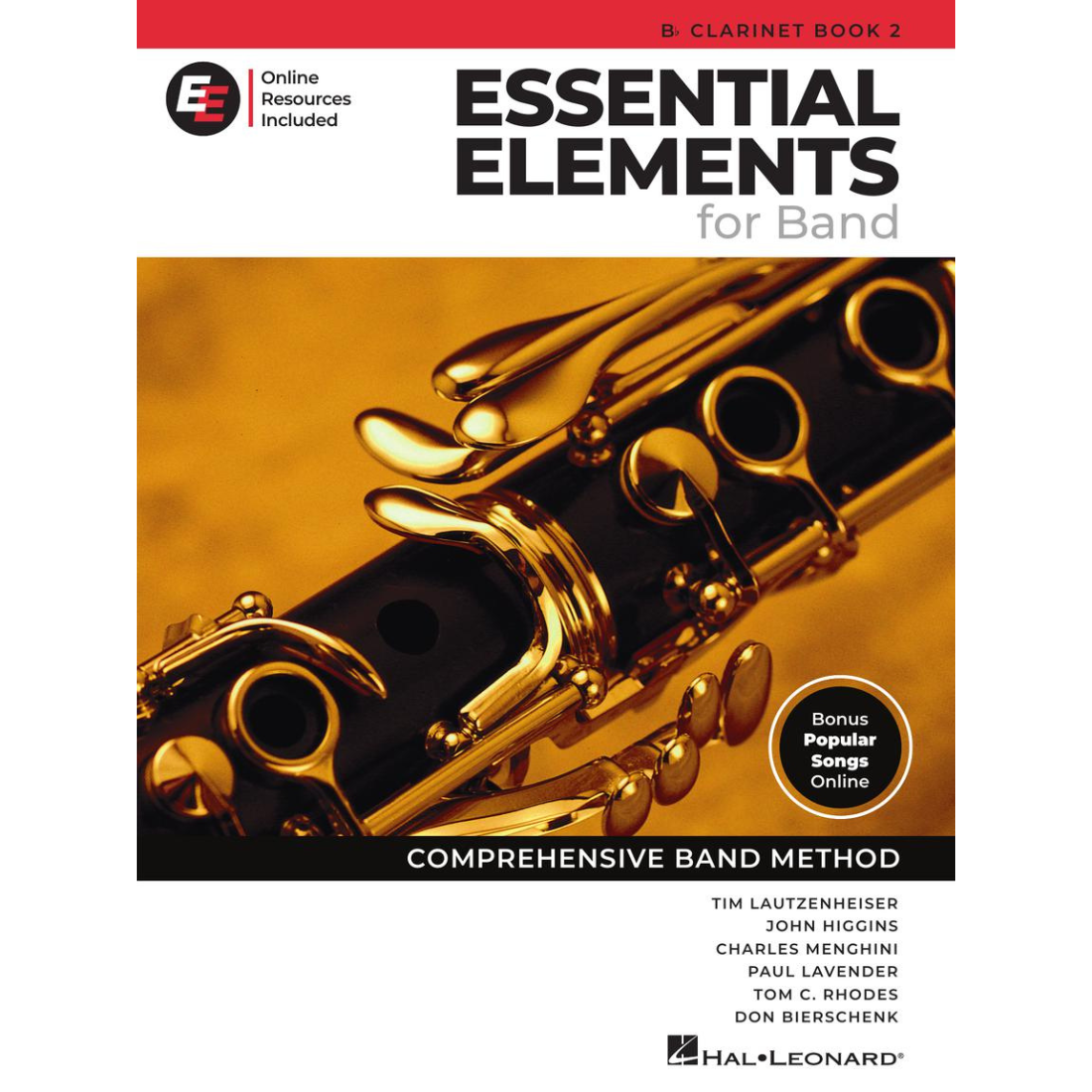 Essential Elements for Band – Bb Clarinet Book 2 with EEi : Hal Leonard