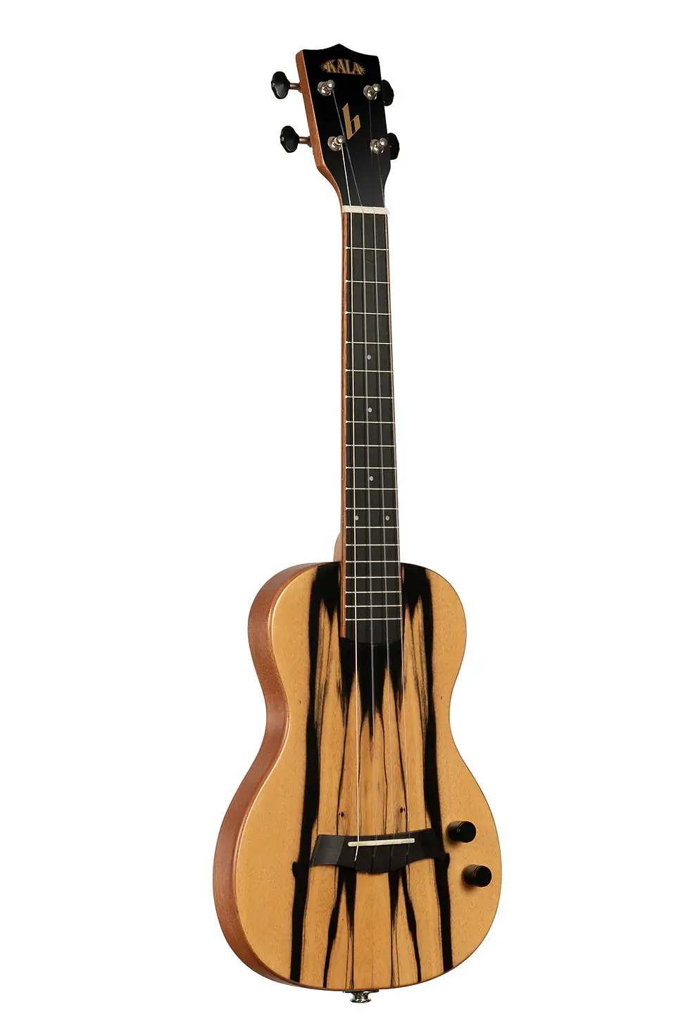 Thumbnail: KA-SB-SUN-T Solid Body Electric Sunny & The Black Tenor Ukulele : Kala