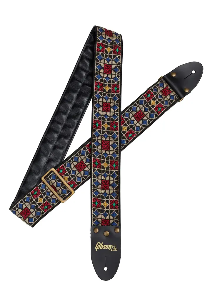 ASVS-MOS 'The Mosaic' Woven Guitar Strap : Gibson