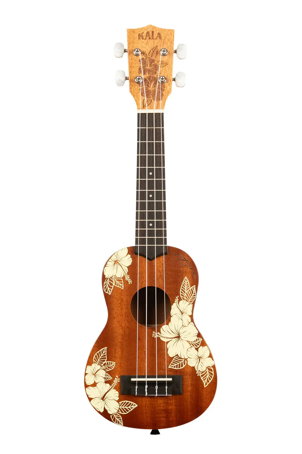 KA-HIBISCUS-S Hibiscus Mahogany Soprano Ukulele : Kala