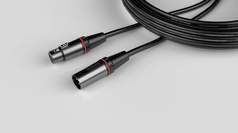 10ft XLR Microphone Cable : Gator