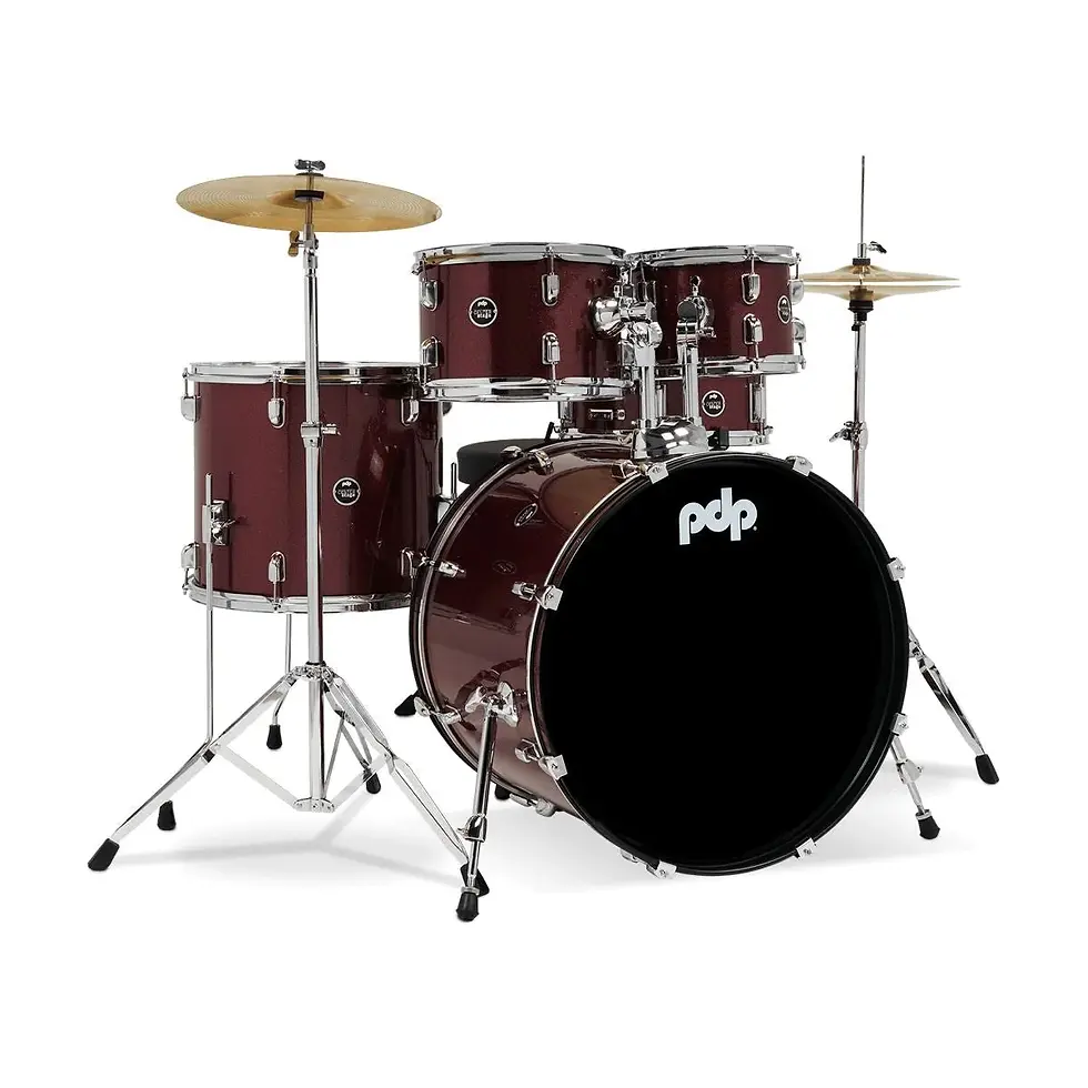 PDCE2215KTRR 5-piece Complete Drum Set : PDP