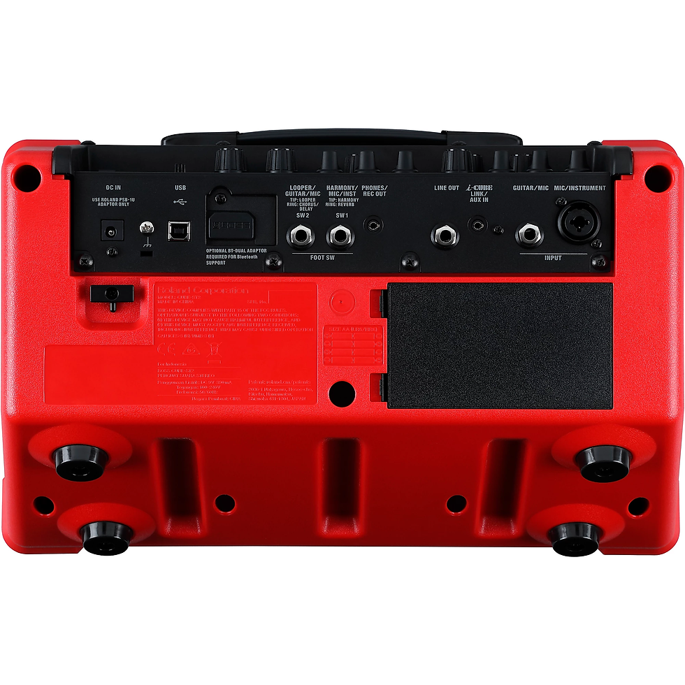 Thumbnail: CUBE-ST2-R Cube Street II Battery Powered Guitar Amplifier - Red : BOSS