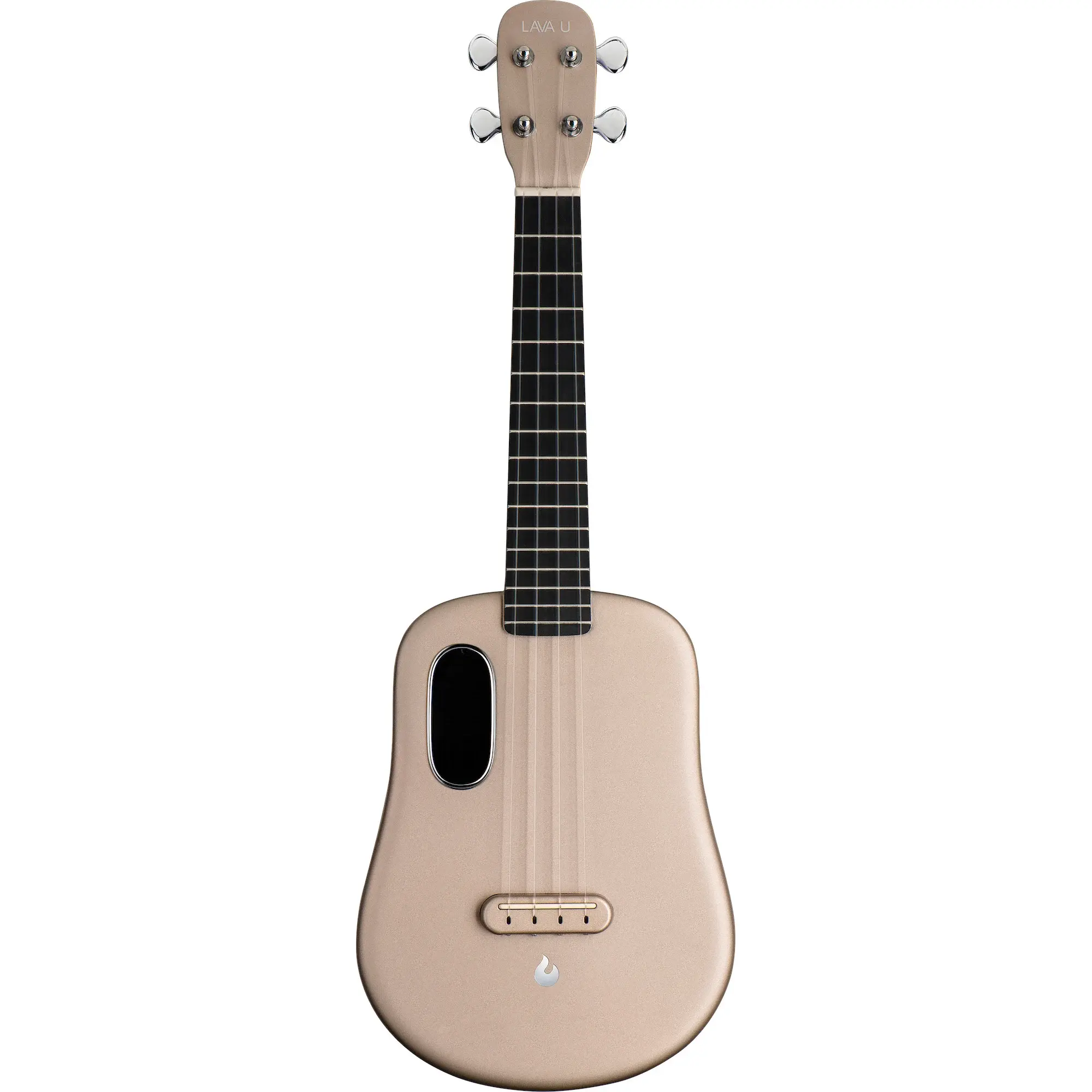 LAVA-U-GOLD Carbon Fiber Acoustic-Electric Tenor Ukulele : LAVA