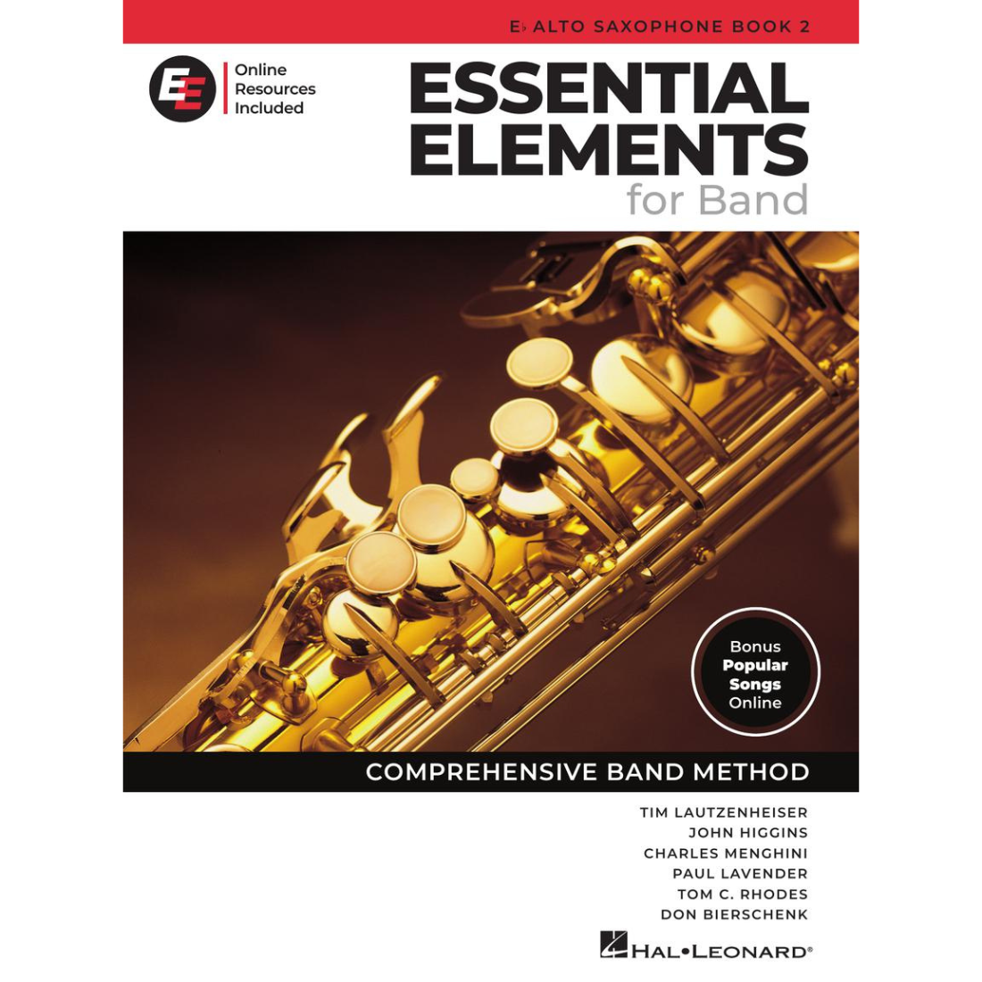 Essential Elements for Band – Eb Alto Saxophone Book 2 with EEi : Hal Le