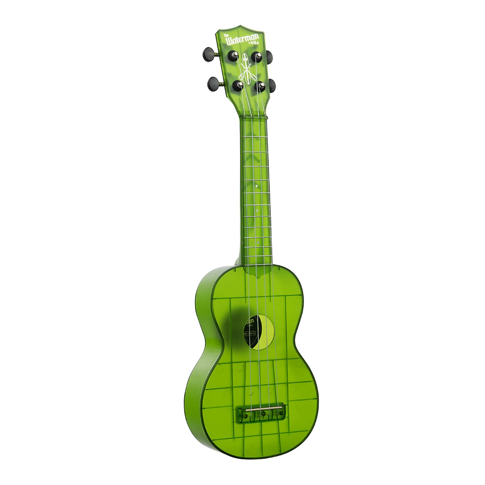 Thumbnail: KA-WMT-GN-S Jade Green Transparent Soprano Waterman : Kala