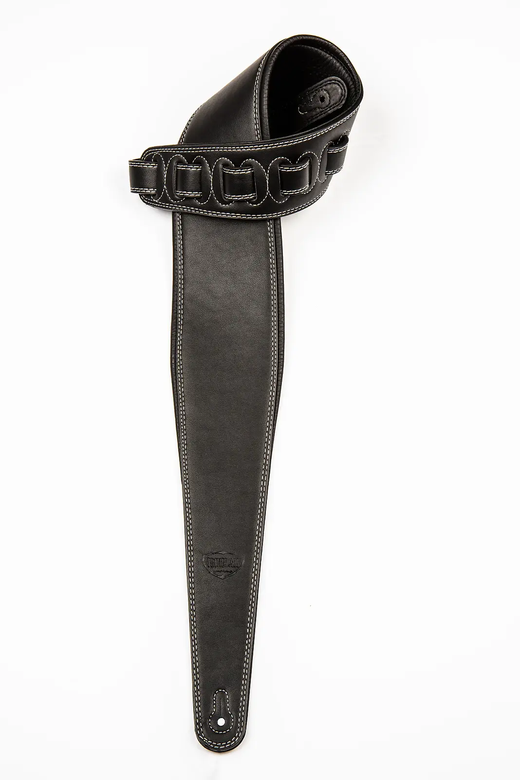 SEDAN Traditional Multi-Stitch Padded SodoLeather Guitar Strap : Tetherax