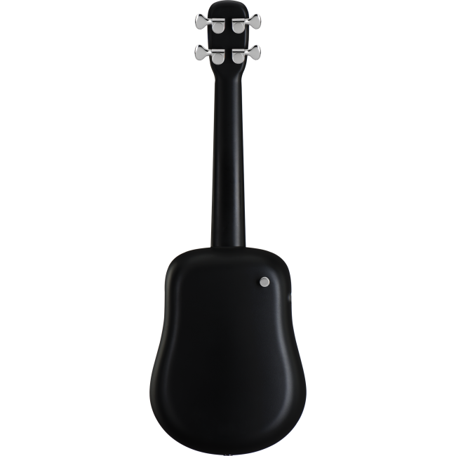 LAVA-U-BLACK Carbon Fiber Acoustic-Electric Tenor Ukulele : LAVA