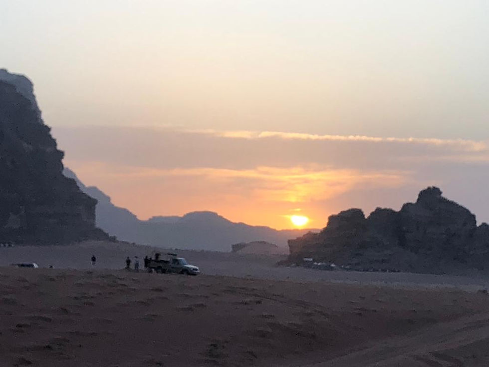 Désert du Wadi Rum en Jordanie