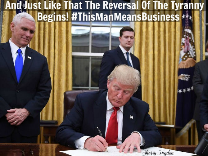 And Just Like That The Reversal Of The Tyranny Begins!