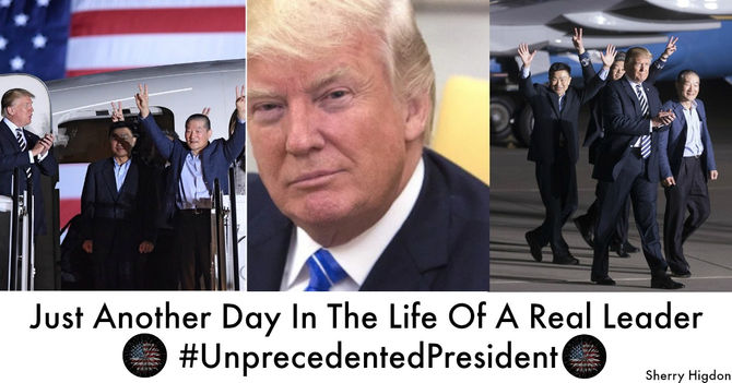 #UnprecedentedPresident