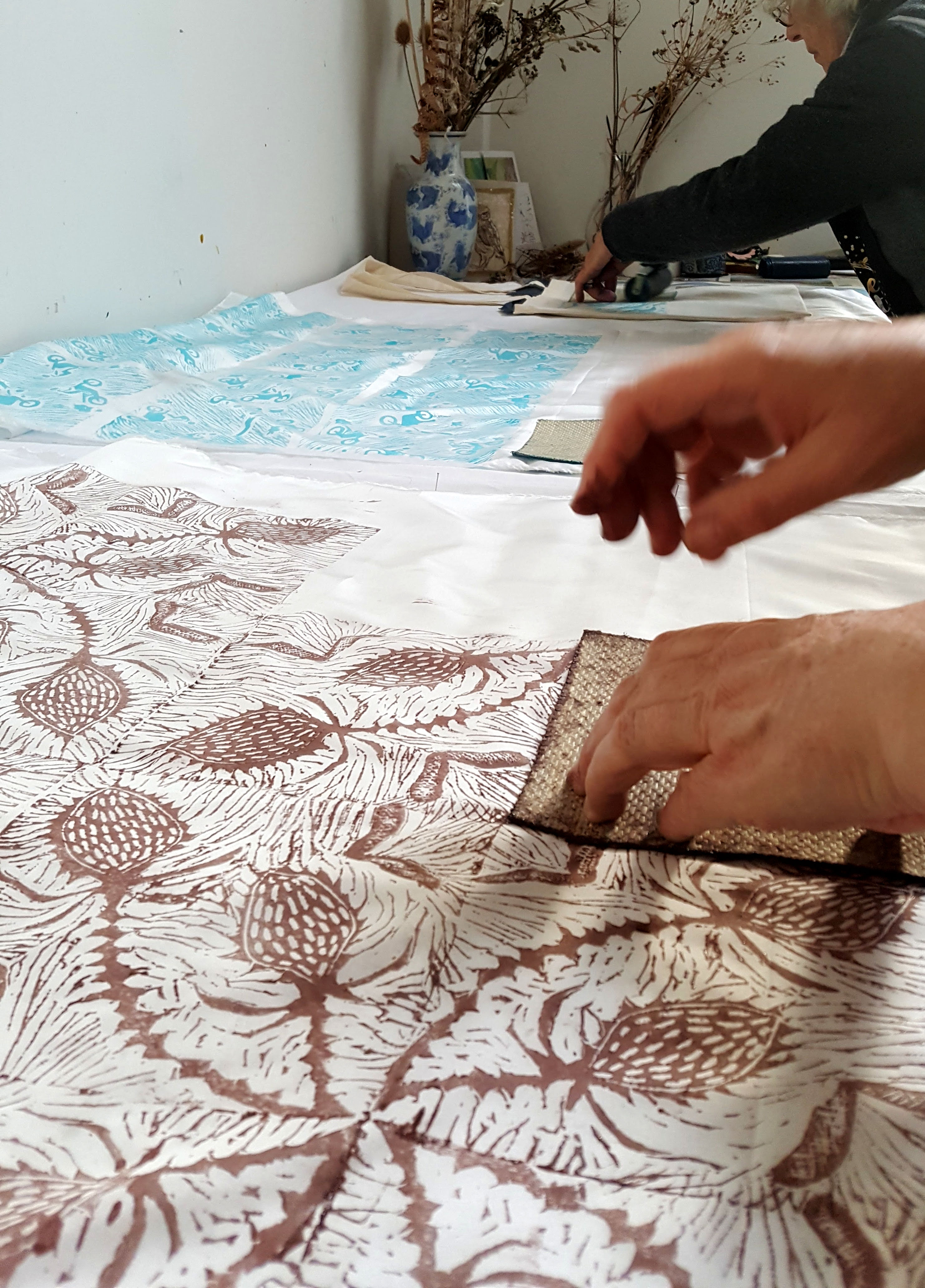 LEARN TO BLOCKPRINT AND CREATE PATTERNS