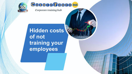Hidden costs of not training your employees