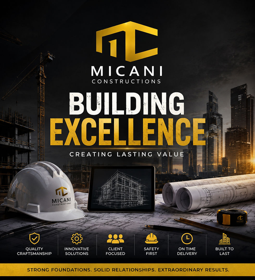 Building Excellence, Creating Lasting Value 🏗️