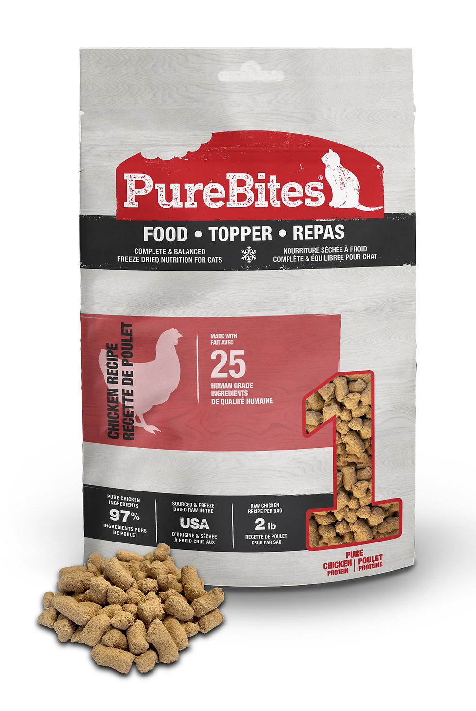 PureBites Chicken Recipe Cat Food/Topper Value