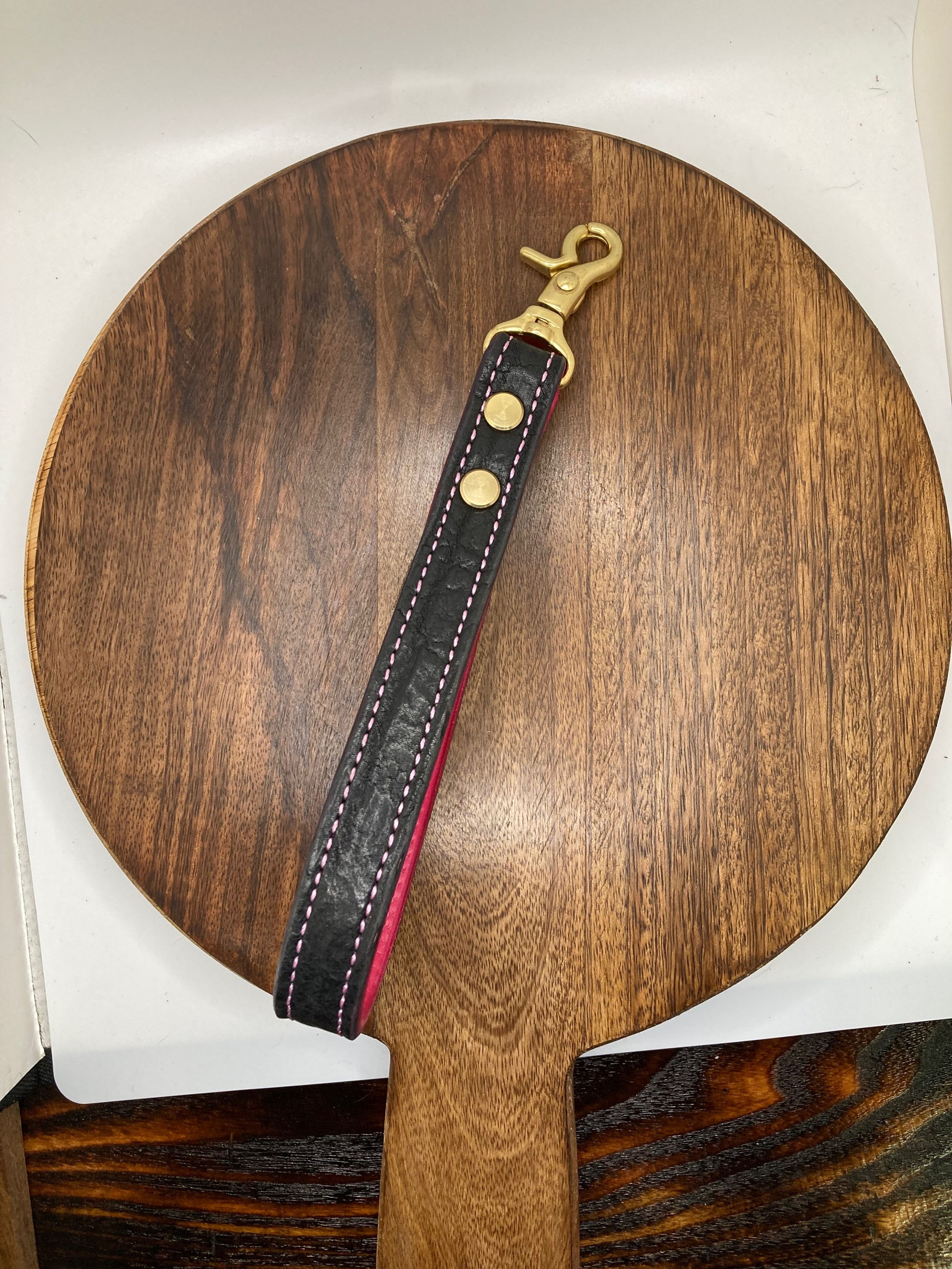 Shark Leather strap, front view