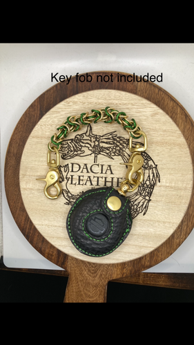 Harley key fob leather cover (key fob not included) | Dacia Leather