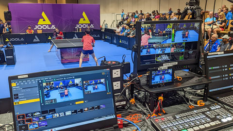 Live Stream of Table Tennis Competition