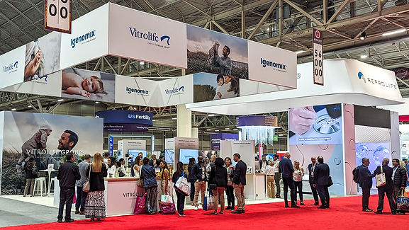 Vitrolife booth at ASRM trade show