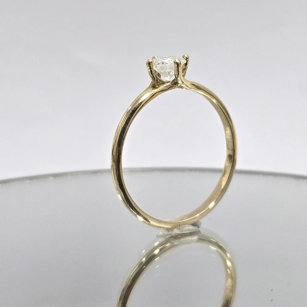 Miniatura: Anillo Solitario Diamante T7