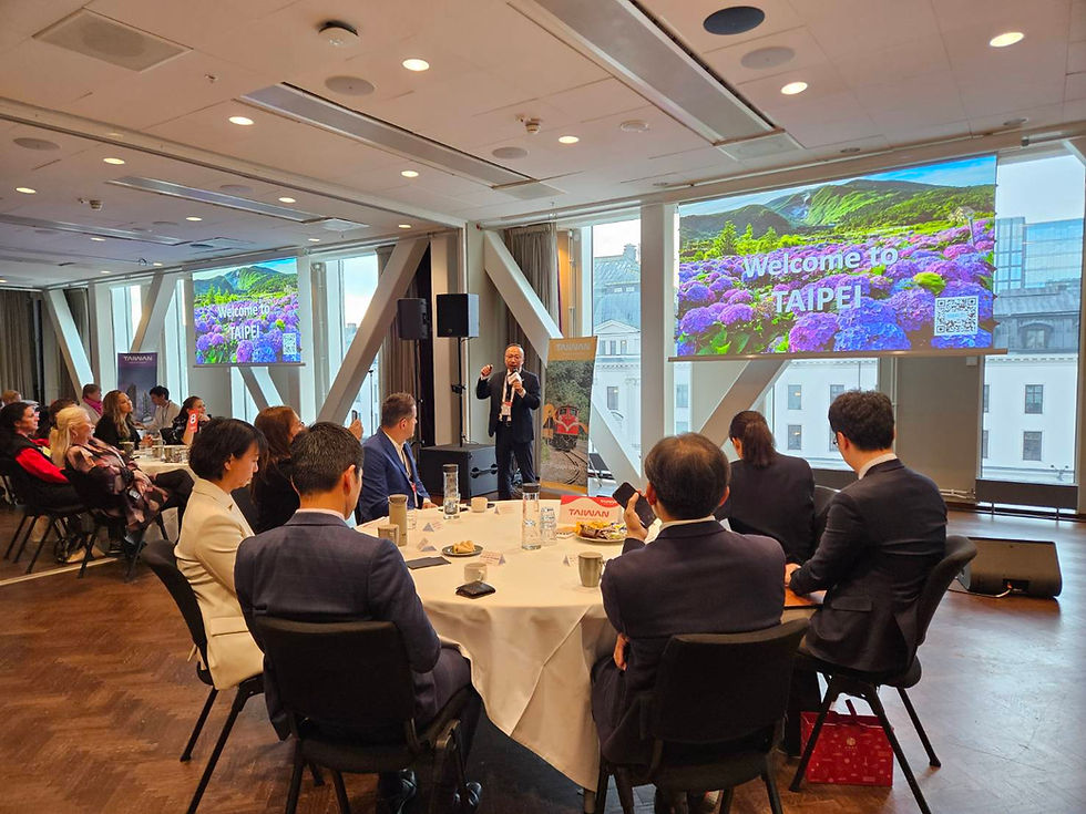 臺北登上倫敦旅展舞台 以安全 文化與創意魅力吸引歐洲旅客