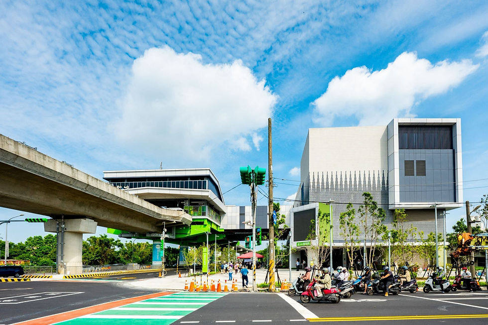 桃園捷運綠線G13南竹中正北站開箱 首段7站年底通車倒數