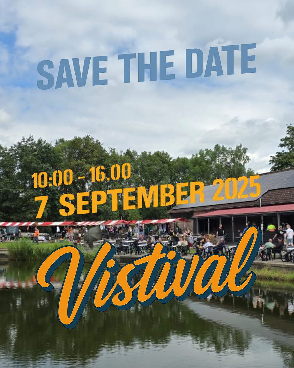 Save the date: 7 september 2025 Vistival 2025 bij de Berenkuil in Putten.