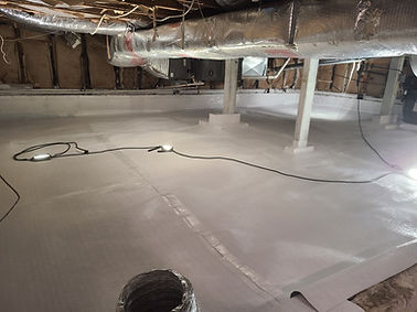 Vapor Barrier, Crawlspace, Moisture Control