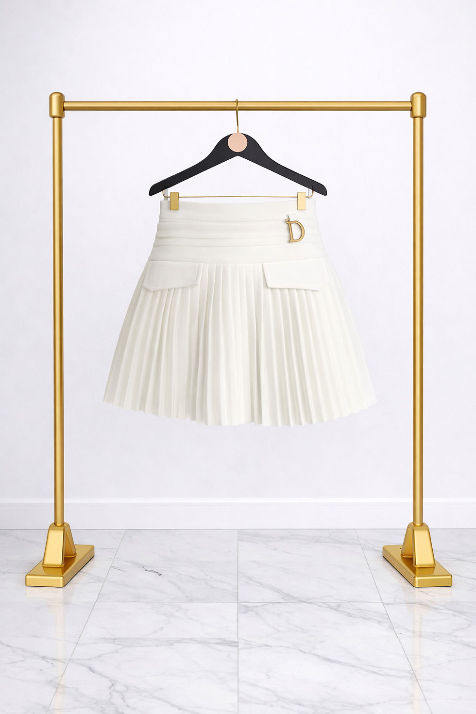 Thumbnail: DAISY D Pleated Skirt 