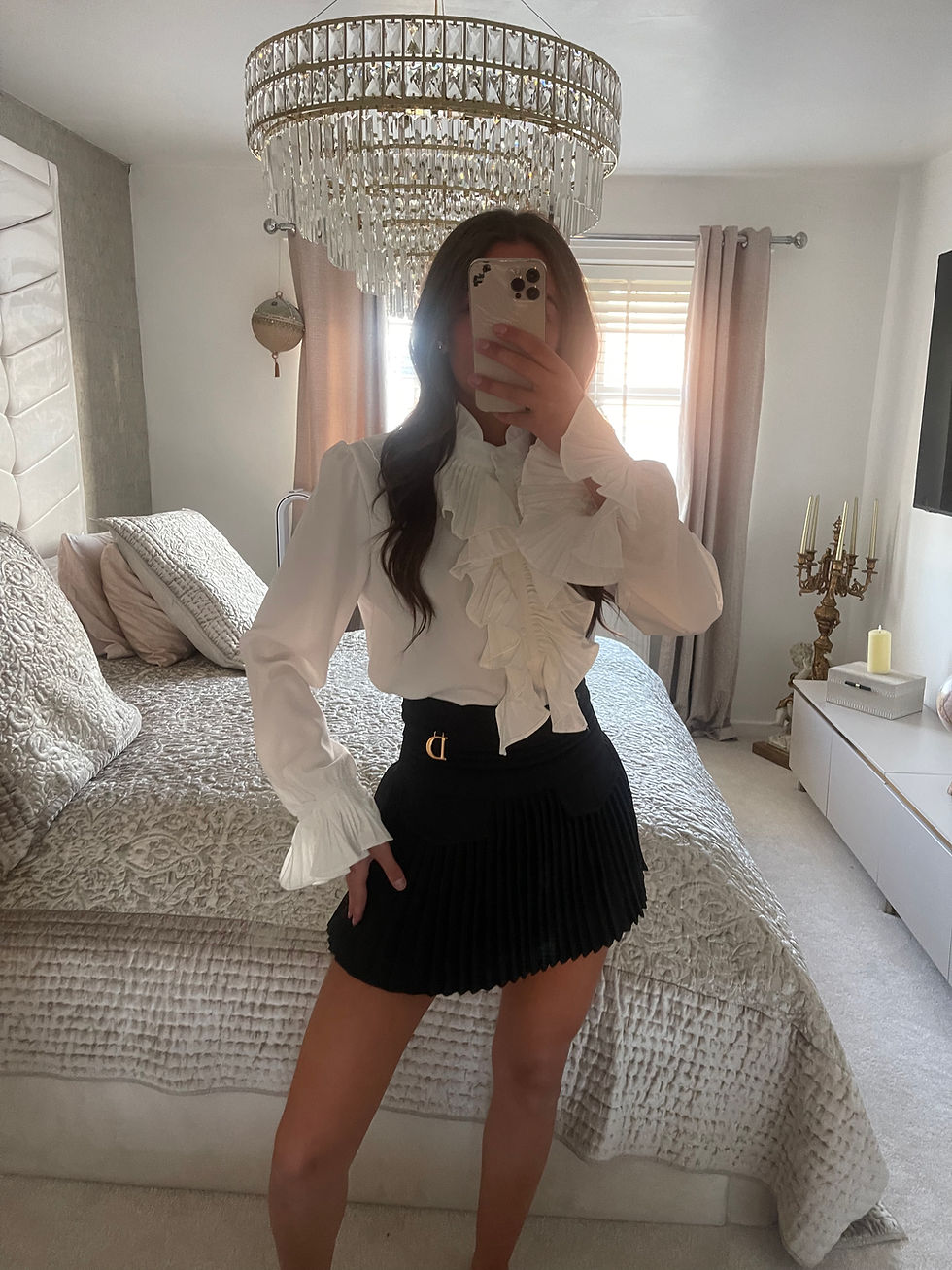 Thumbnail: DAISY D Pleated Skirt 