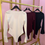 Miniatiūra: MIMI Long Sleeved Gold Buttoned Bodysuit 