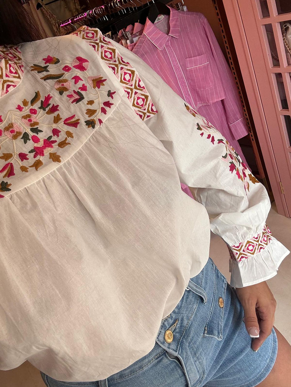 Minijatura: BELLA Embroidered Blouse 