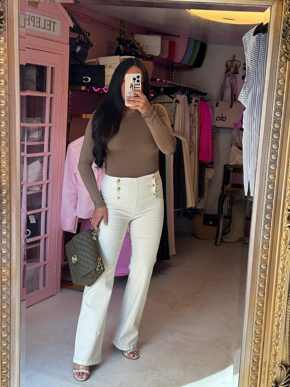 縮圖：PEA Long Sleeved Bodysuit 