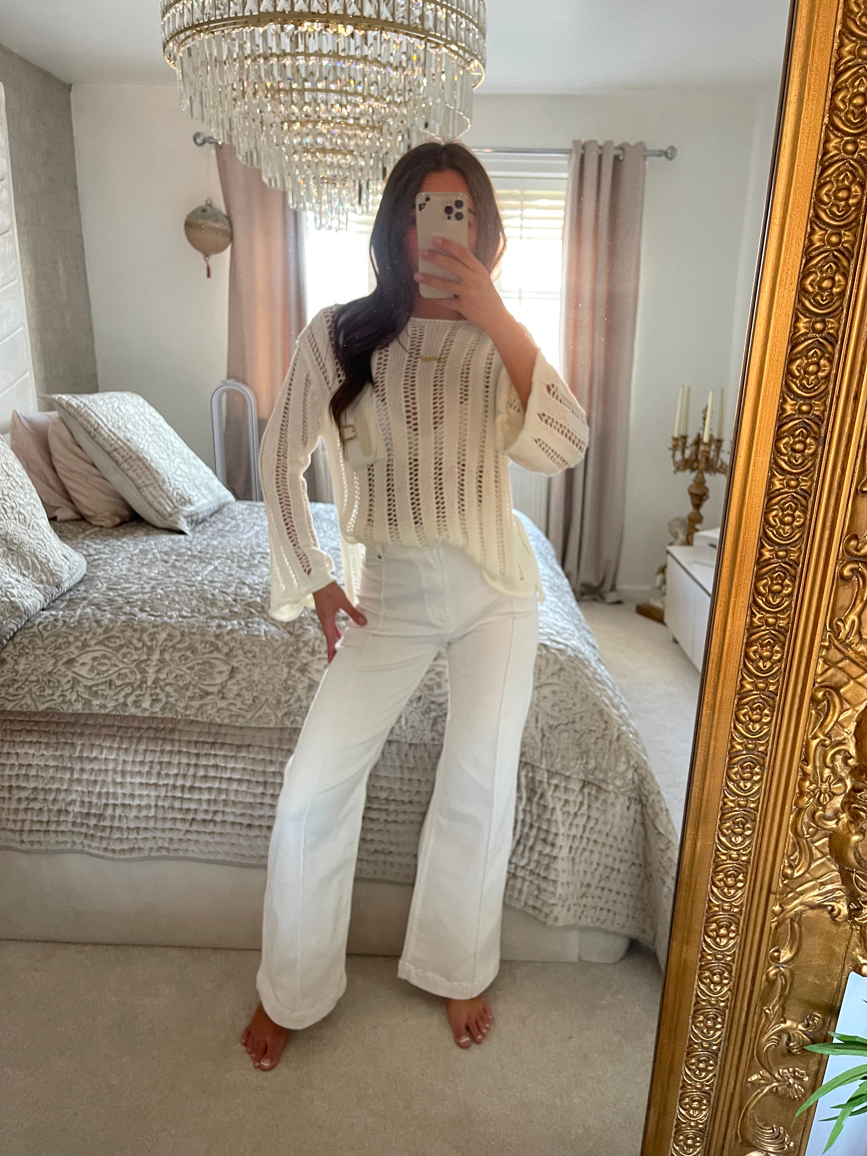 CASIE Super Soft Stretch High Waisted Jeans 