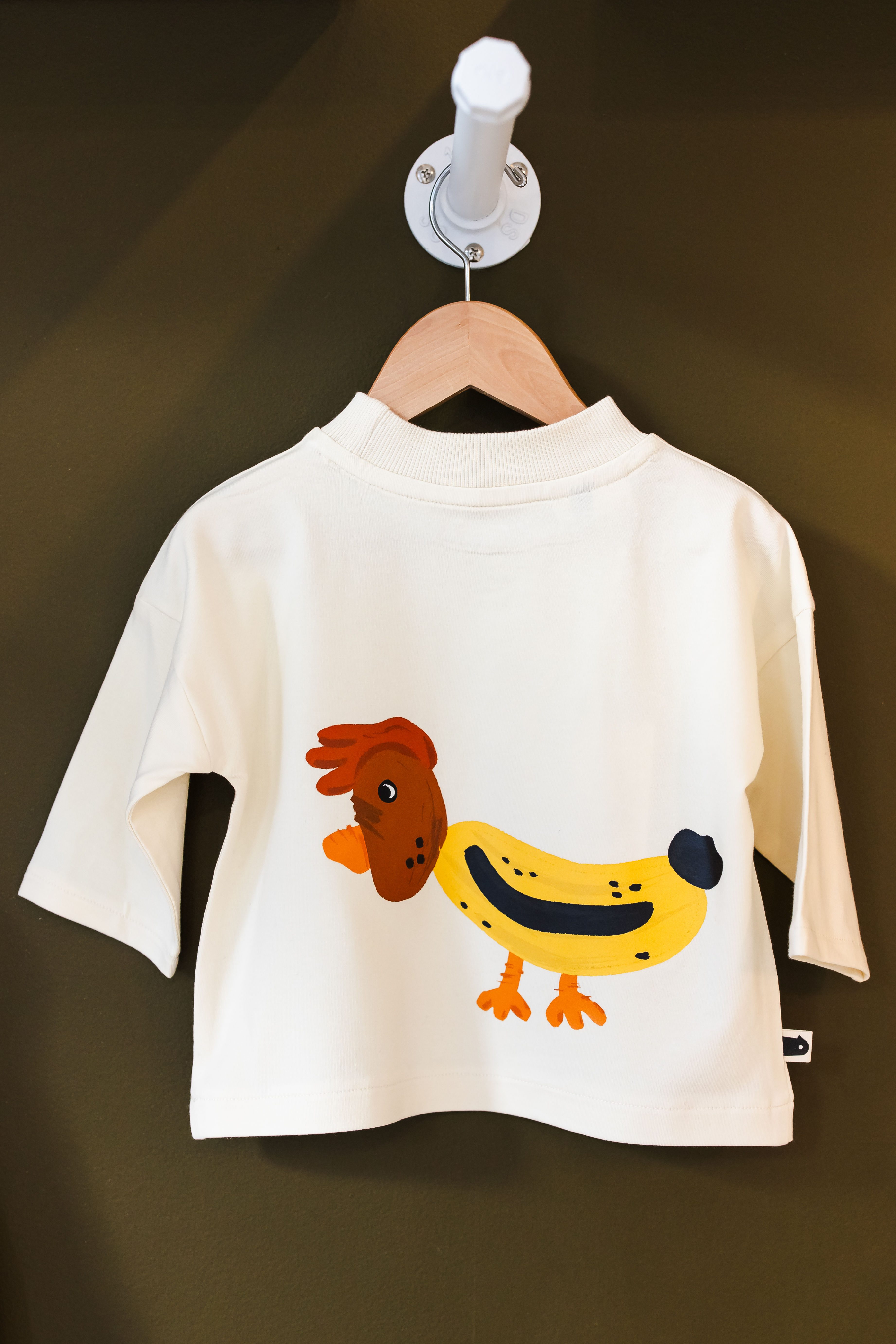 Ellis 3/4 Sleeve in Chicken Banana
