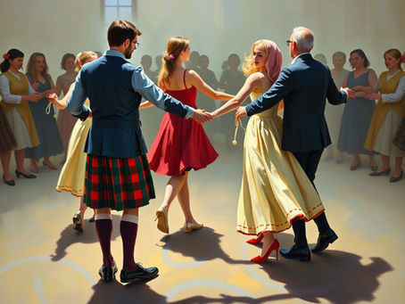 Scottish Country Dancing in the Yukon