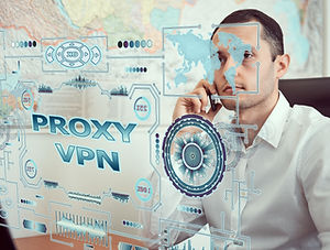 PROXY VPN for computer network security.